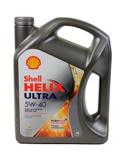 550040755 Shell Helix Ultra 5W-40, 4л моторна олива 550040755 фото