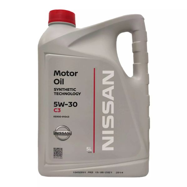 KE90091043 Nissan Motor Oil C3 5W-30 5л моторное масло KE90091043 фото