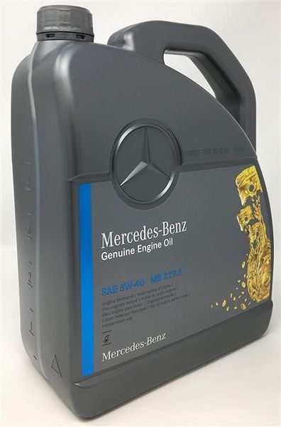 A 000 989 86 06 13 AAEE Mercedes Genuine Engine Oil 5W-40, 5л моторна олива A 000 989 86 06 13 AAEE фото