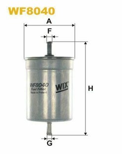 WF8040 WIX Filters Топливный фильтр WF8040 фото