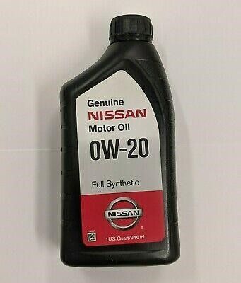 999PK-000W20N Nissan Genuine Motor Oil 0W-20, 0,946л моторное масло 999PK-000W20N фото