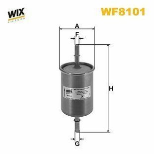 WF8101 WIX Filters Топливный фильтр WF8101 фото