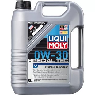 2853 Liqui Moly Special Tec V 0W-30 5л моторна олива 2853 фото