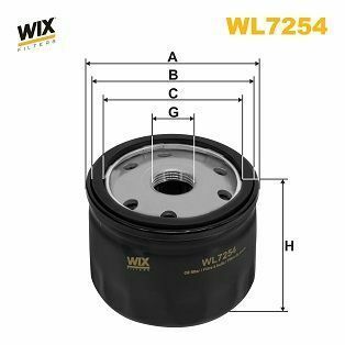 WL7254 WIX Filters Оливний фільтр WL7254 фото