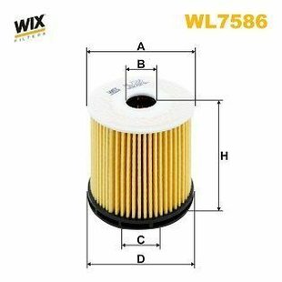 WL7586 WIX Filters Масляный фильтр WL7586 фото