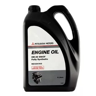 MZ320362 MITSUBISHI "ENGINE OIL 5W-40" 4л () моторна олива MZ320362 фото