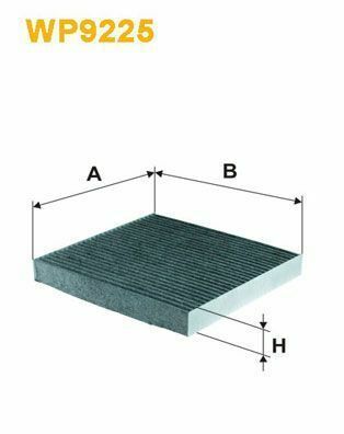 WP9225 WIX Filters Фільтр салону WP9225 фото