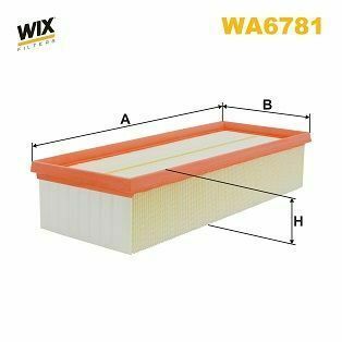 WA6781 WIX Filters Воздушный фильтр WA6781 фото