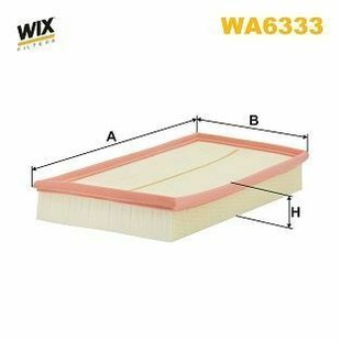 WA6333 WIX Filters Воздушный фильтр WA6333 фото