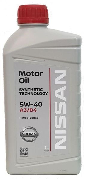 KE900-90032 Nissan Motor Oil FS 5W-40, 1л моторное масло KE900-90032 фото